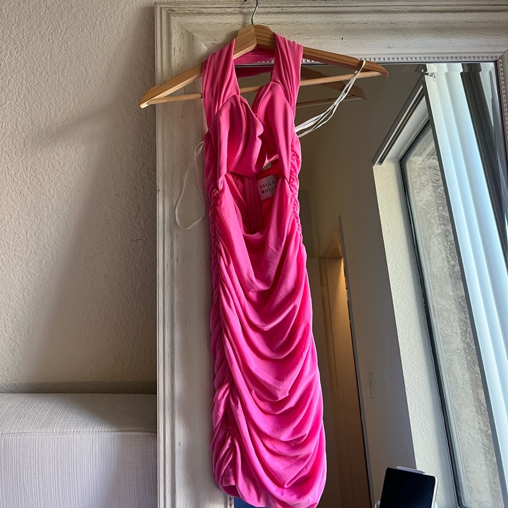 Hello Molly pink dress nwt